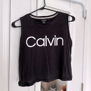 2 Calvin Klein Workout Shirts